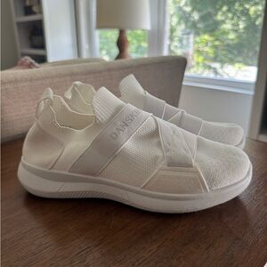 Danskin Women's White Slip-On Sneakers